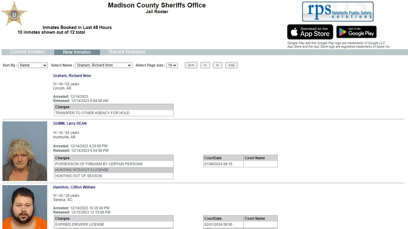 List Inmates - myr2m.com